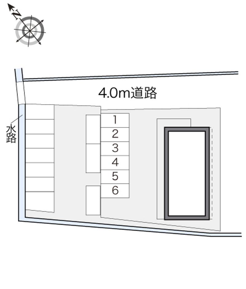 レオパレス京町さくら 配置図