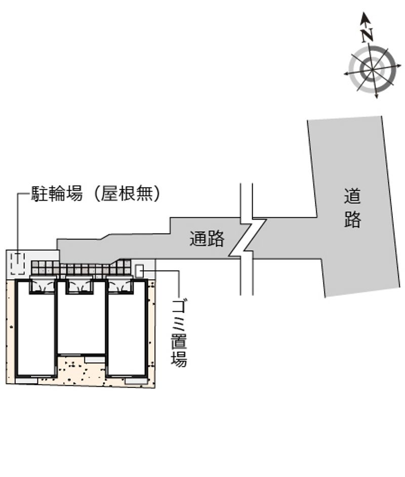 クレイノ戸越銀座 配置図