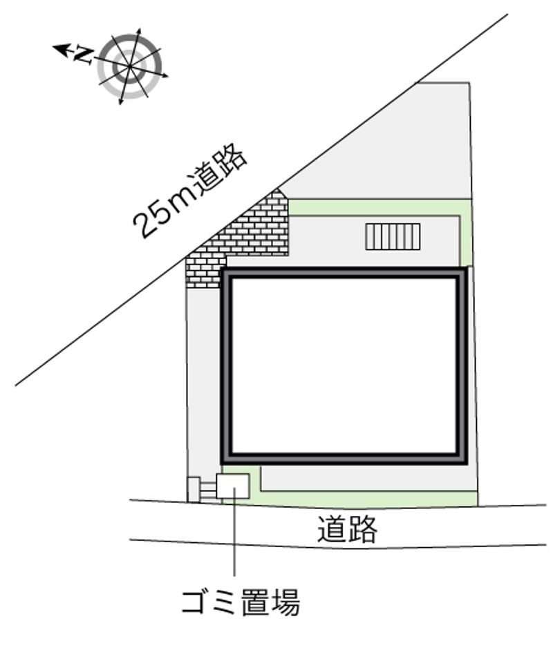 レオパレス目白通 配置図