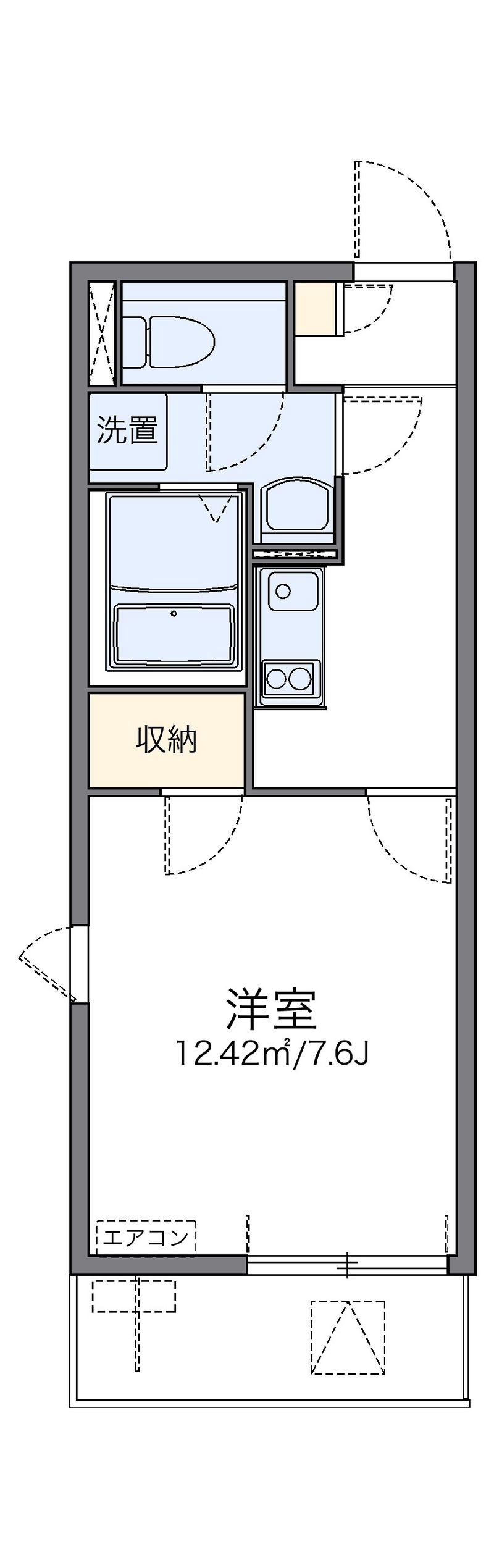レオネクスト憩 間取図