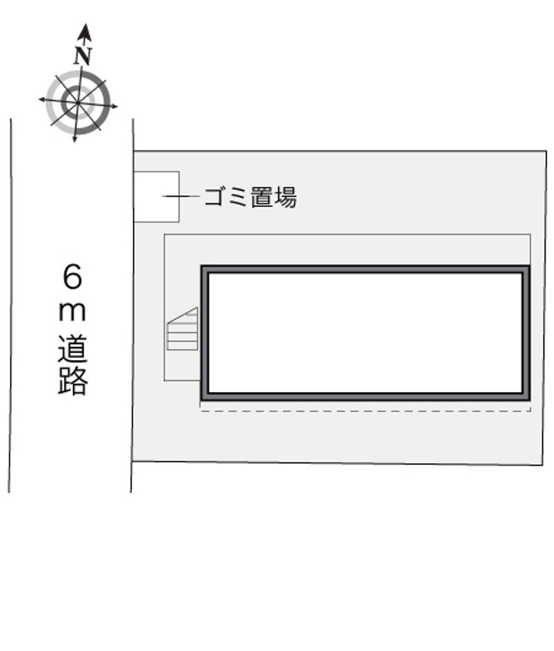 レオパレススティジ　ミハル 配置図