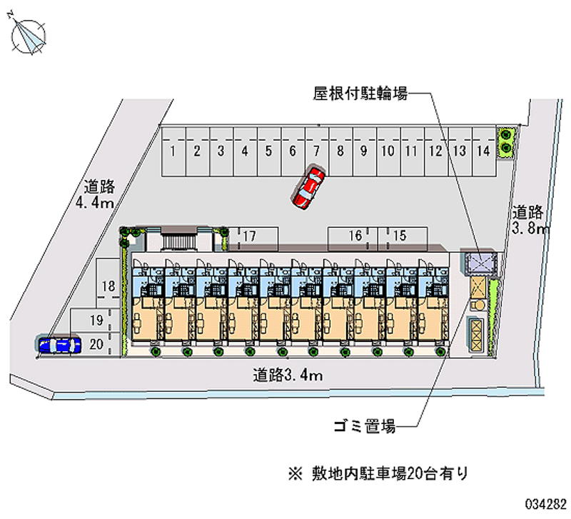 34282月租停车场