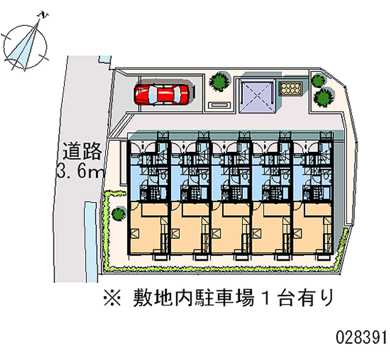 28391 Monthly parking lot