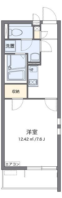 クレイノグランメゾン若葉 間取り図