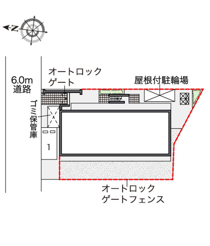 レオパレスＴ＆Ｋ 配置図