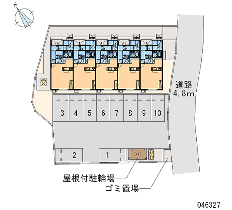 46327 Monthly parking lot