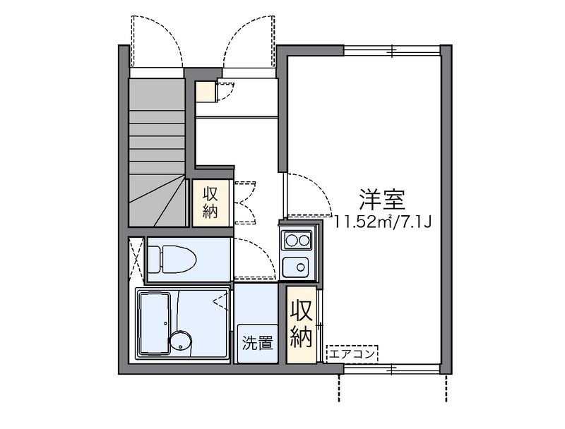 レオネクストＮＡＮＡ 間取り