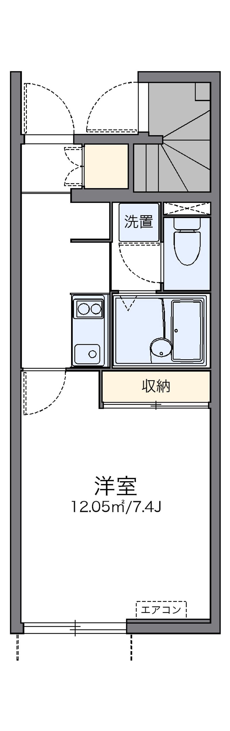 レオネクストウィステリア 間取図