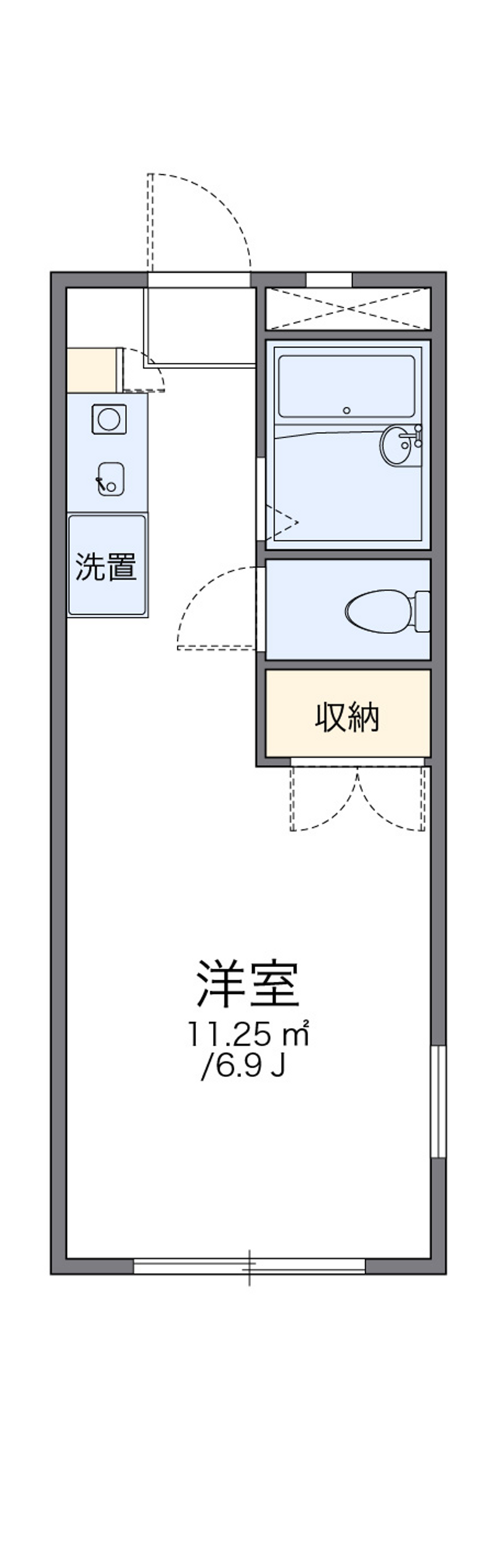 leopalace ANNEXEGAWA Floor plan