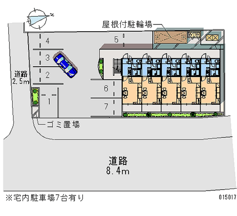 15017月租停车场