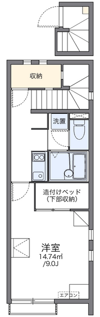 レオネクストフェリチタ　美崎 間取り図