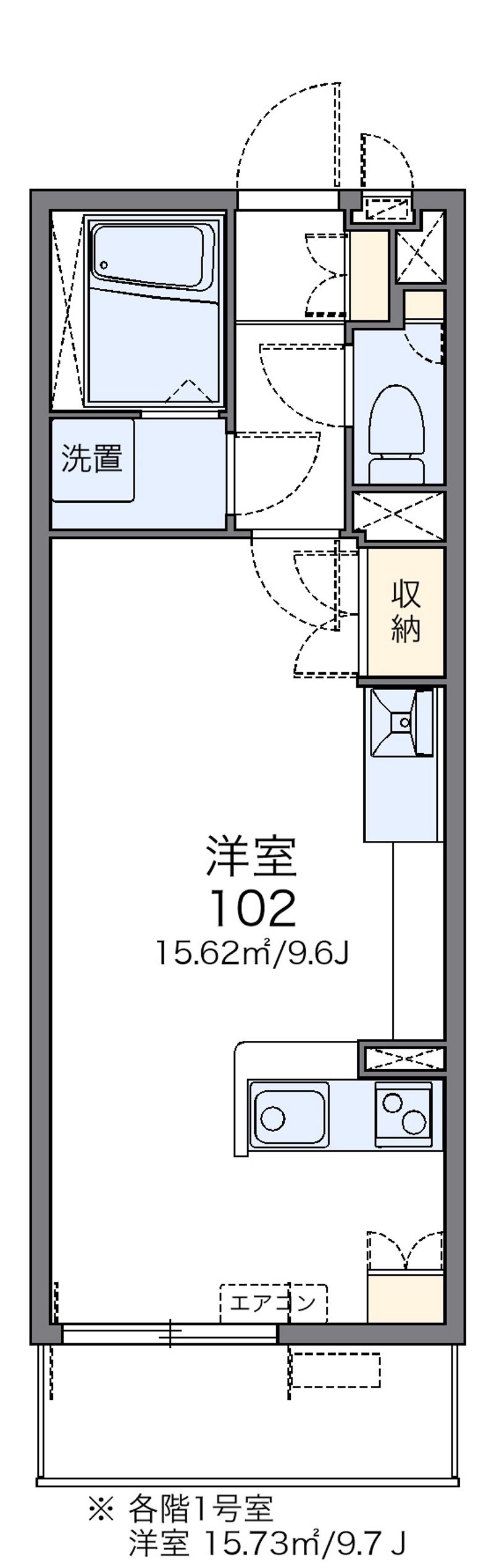 レオネクストプレジール 間取図