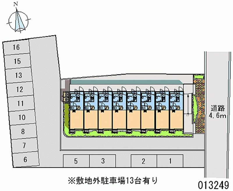 レオパレス裕 月極駐車場