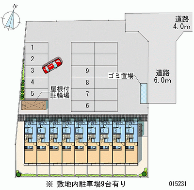 15231月租停車場