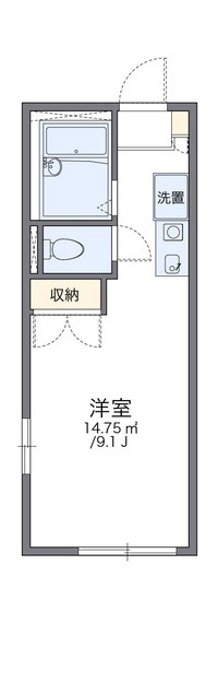 レオパレスＴＡＭＵＲＡ９８ 間取り図