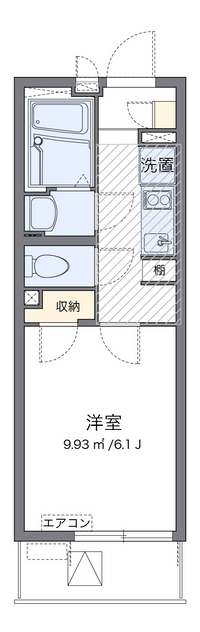 クレイノシャンス 間取り図