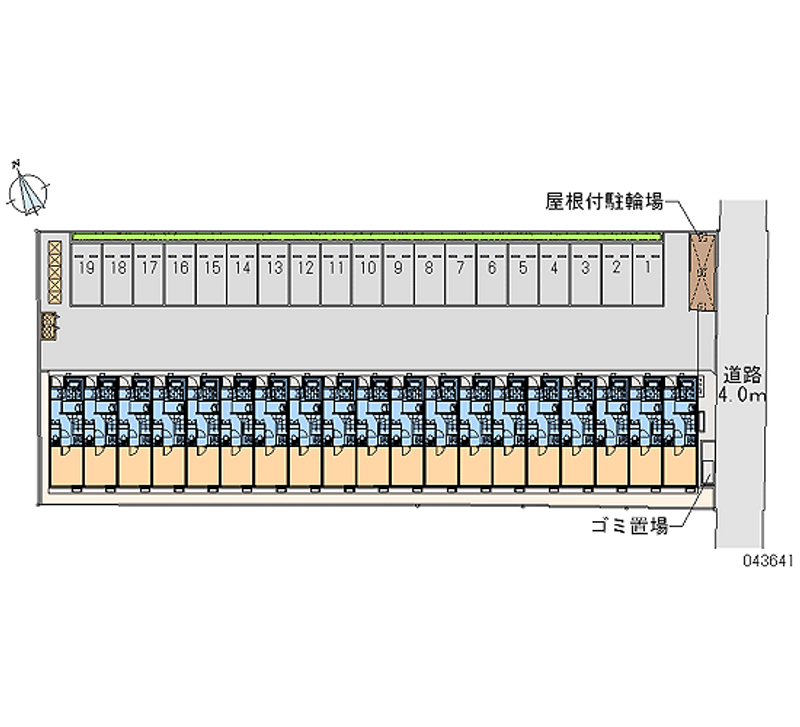 43641 bãi đậu xe hàng tháng