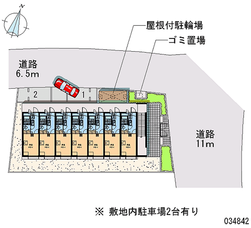 34842月租停车场