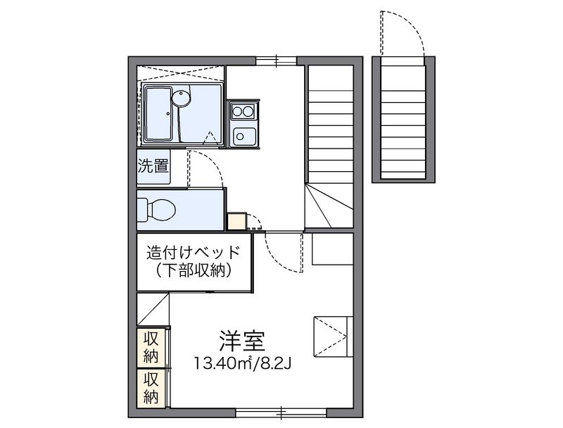 レオパレスｙｏｕ 間取図