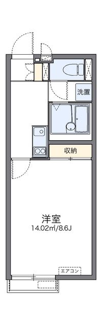 レオネクストリバーサイド橘 間取り図