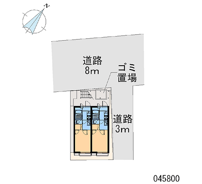 レオパレス華 区画図