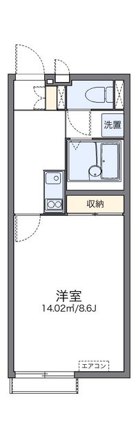 レオネクストしうん 間取り図