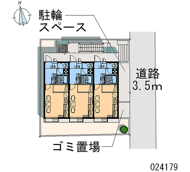 レオパレスシオン 区画図