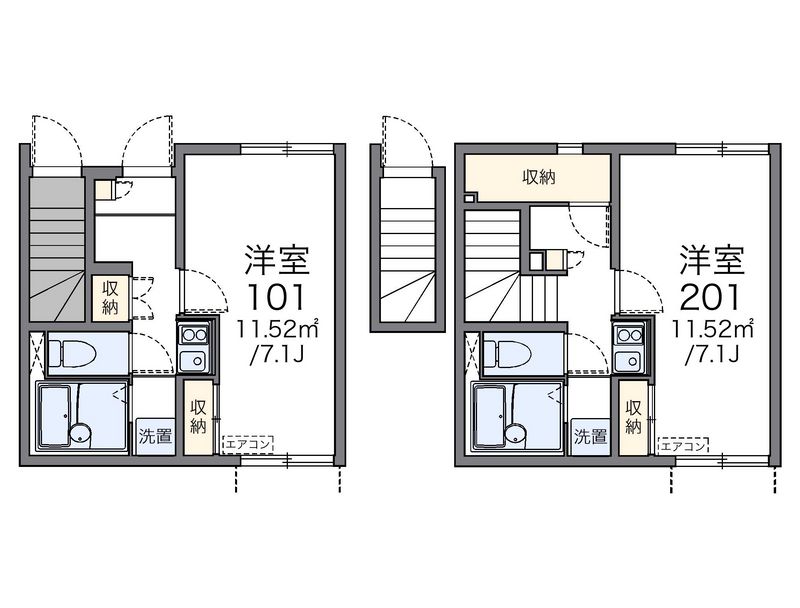 レオネクストファイン 間取図