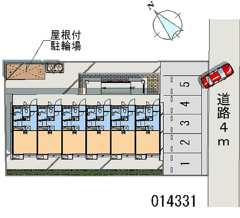 レオパレスルレーヴ 月極駐車場