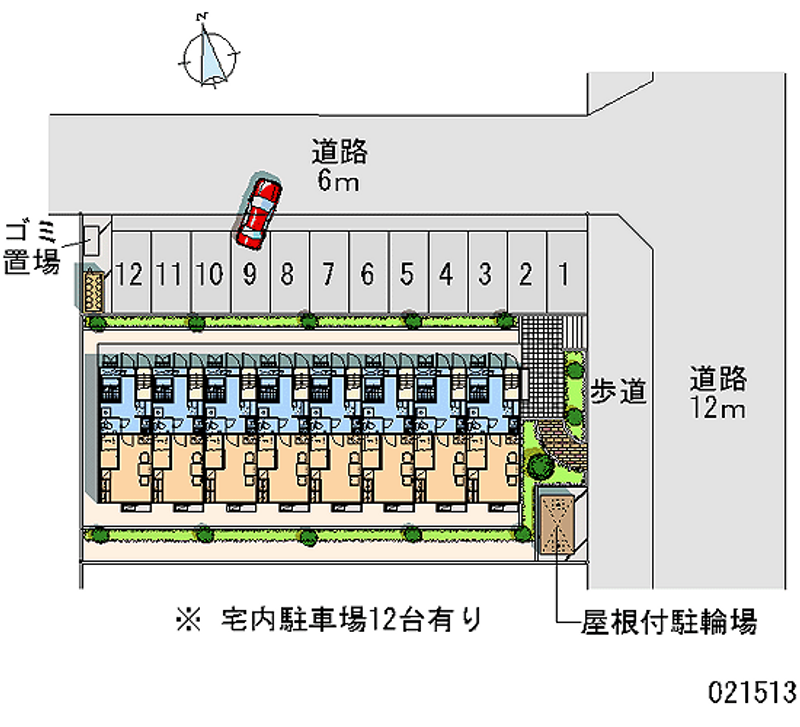 21513 Monthly parking lot