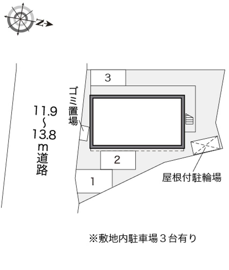 レオパレスリロ 配置図