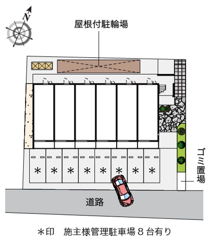 レオネクスト天神南 配置図