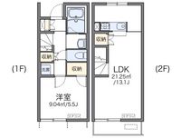 レオネクストパフェールＡ 間取り図