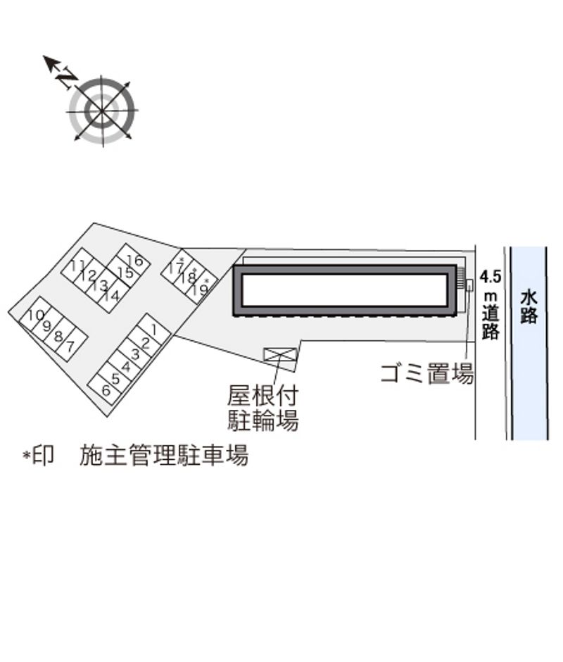 レオパレス灯 配置図