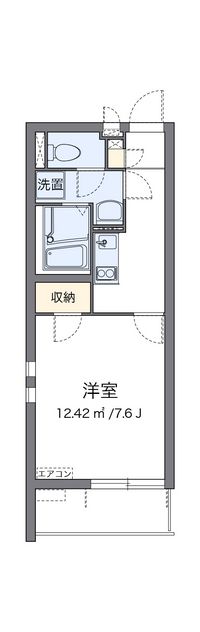 クレイノラ・プルミエール 間取り図