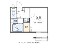 レオパレス矢向Ａ 間取図