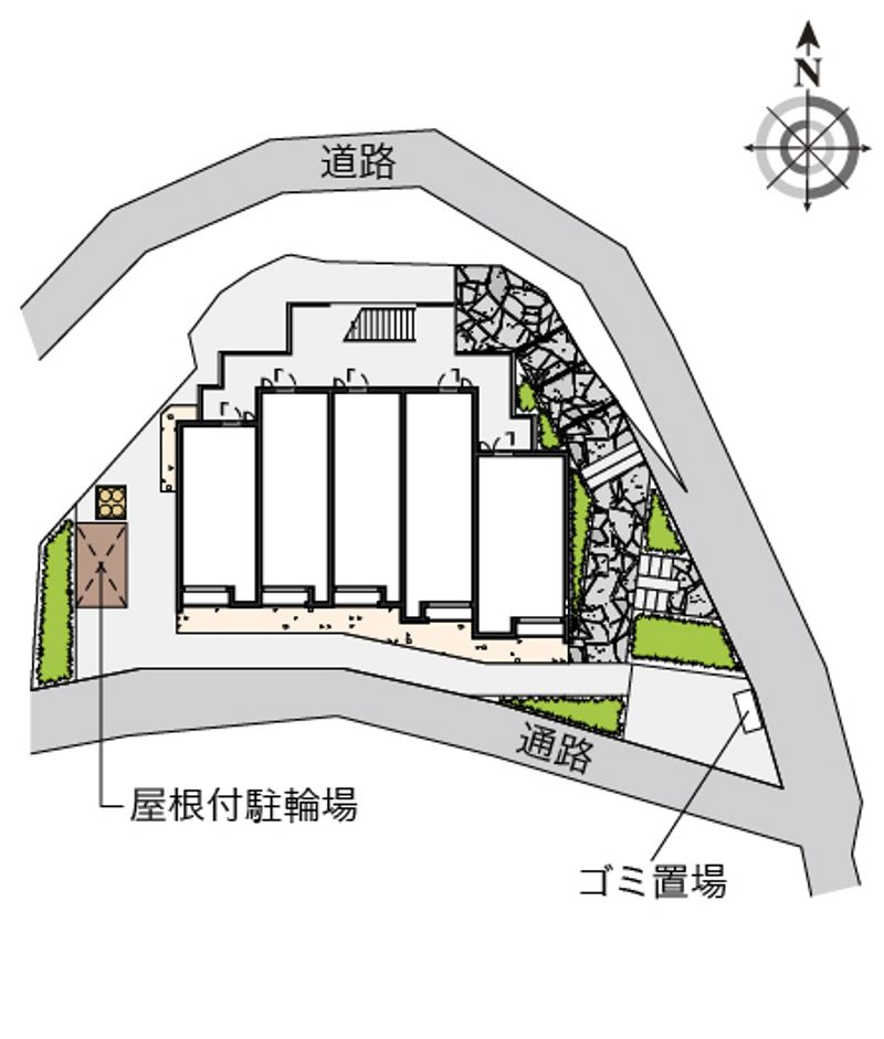 クレイノヒルサイド戸塚 配置図