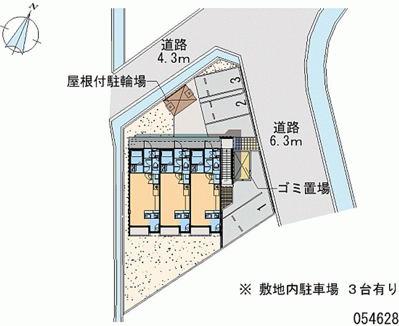 レオネクストチェリー 月極駐車場