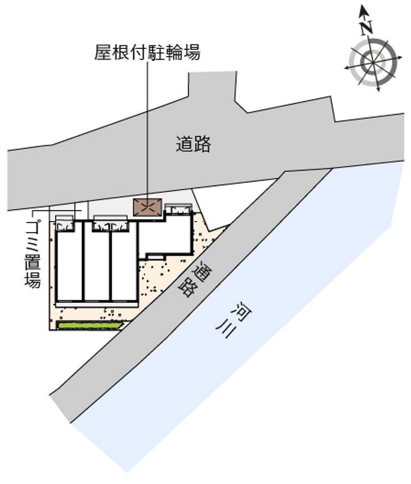 クレイノリバー 配置図