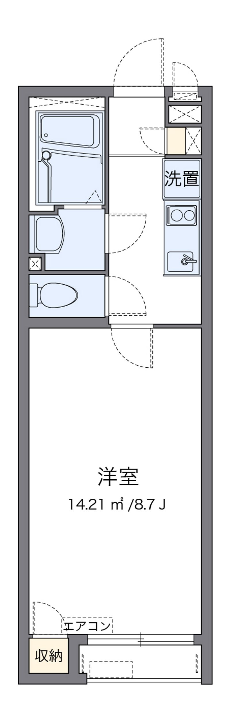 クレイノルーチェ　篠栗 間取図