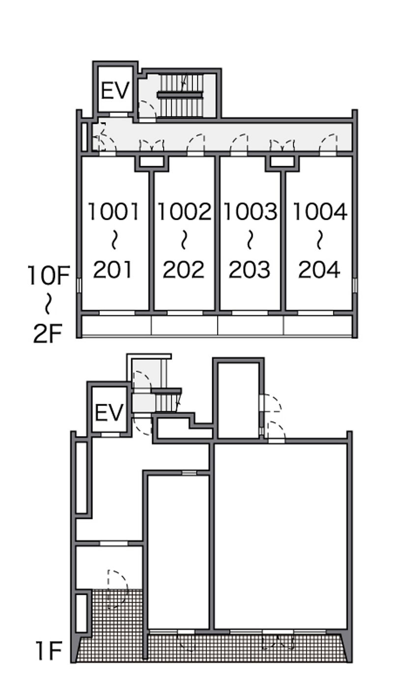レオネクストウィスタリアⅢ 間取配置図