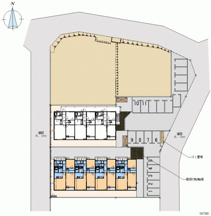 47380 Monthly parking lot