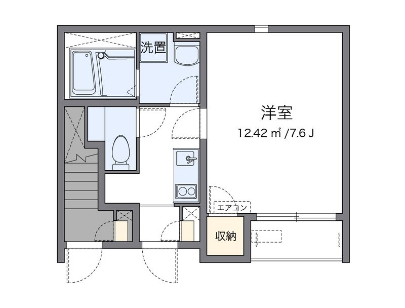 クレイノプルメリア 間取図