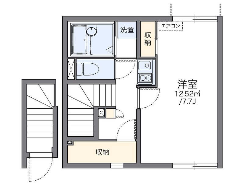 レオネクスト野田南 間取図