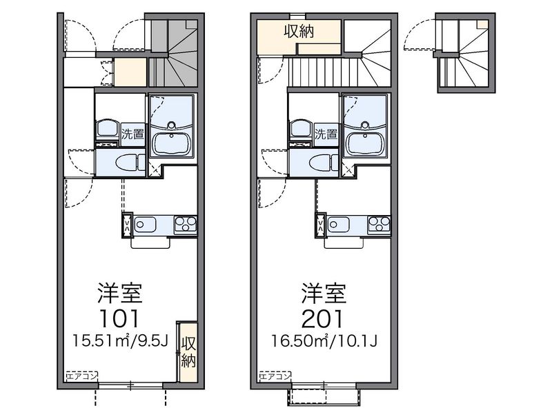 レオネクストＭｙ　やまがレッド 間取図