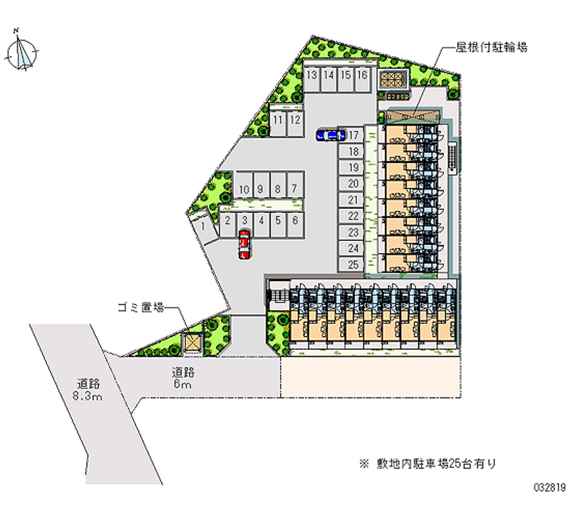 32819月租停车场