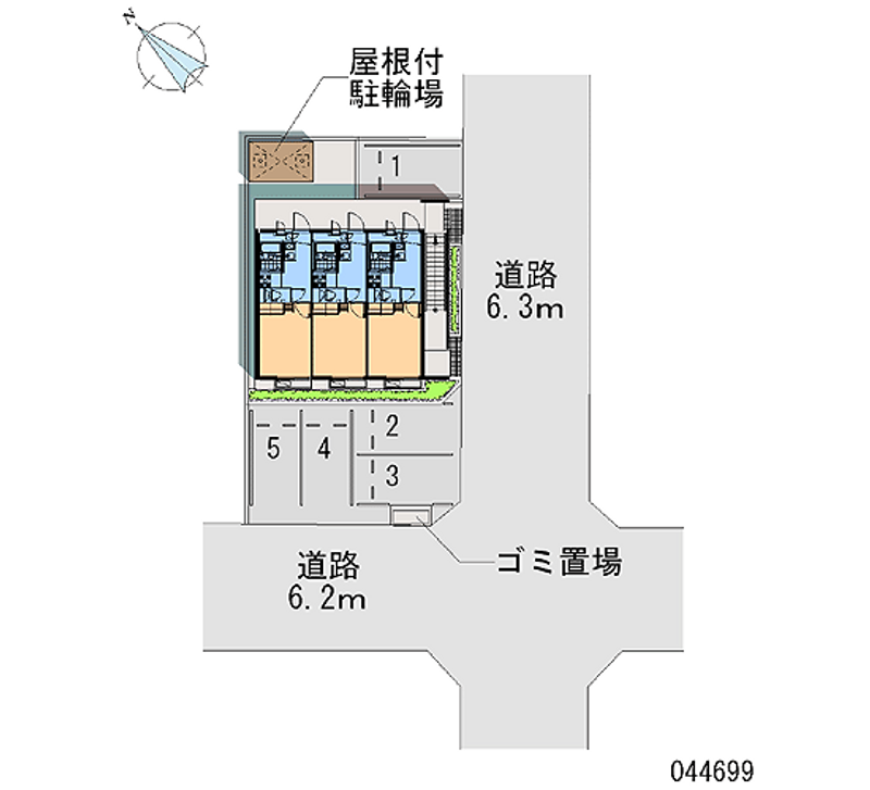 レオパレス江尻台 月極駐車場