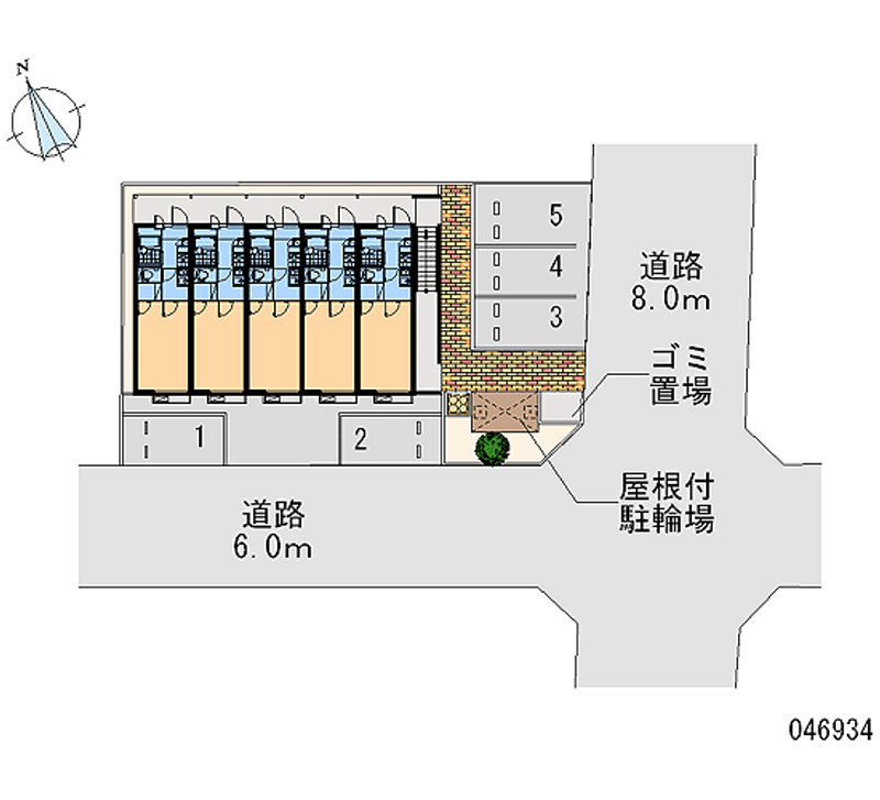 46934 Monthly parking lot