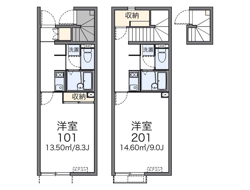 レオネクスト三井泉 間取図