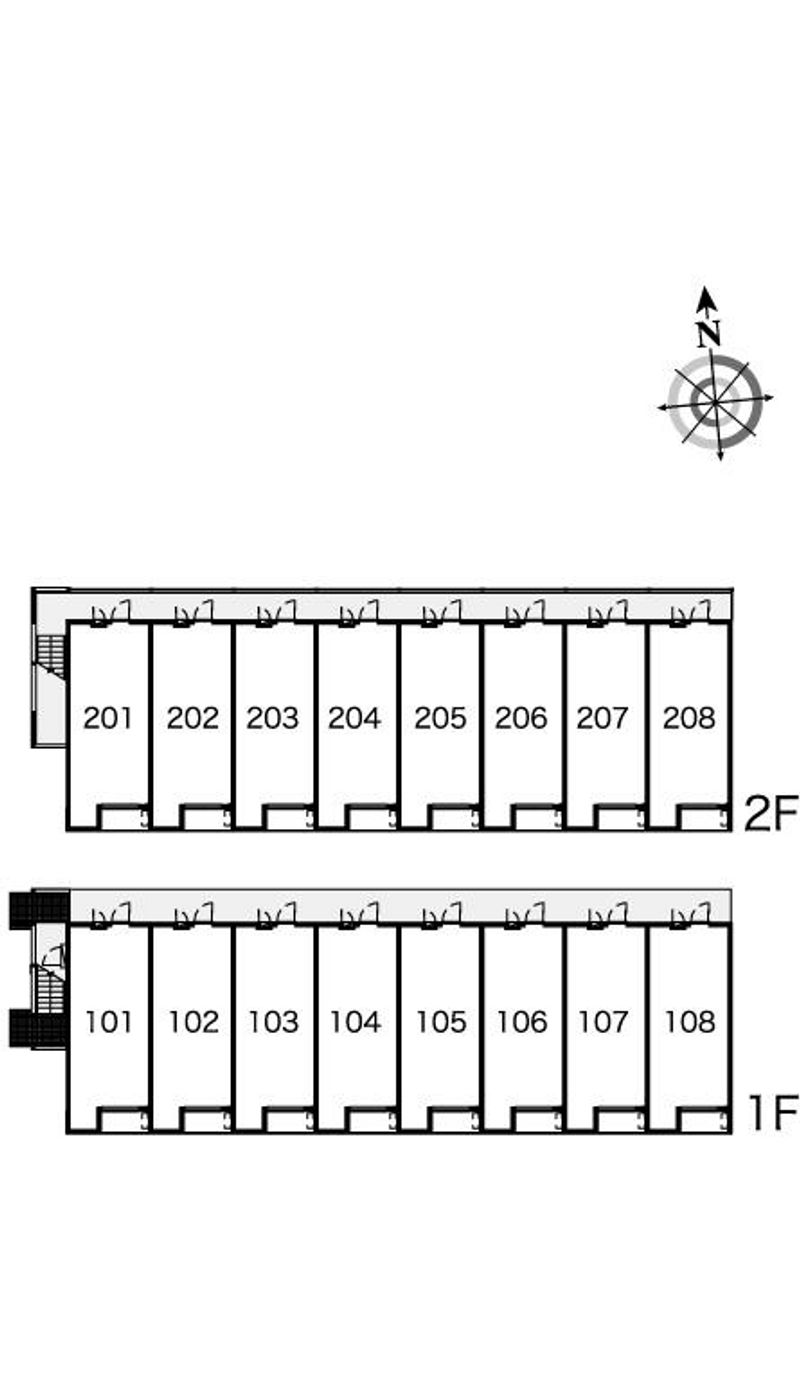 レオネクストアンジェリカ 間取り配置図